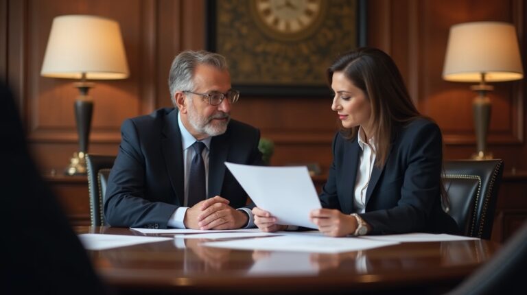 The experienced legal team at Escondido Probate Law serving Riverside County wills matters meets with executors in the Southern California office to execute vital petitions discussing Protecting Beneficiaries from Creditors