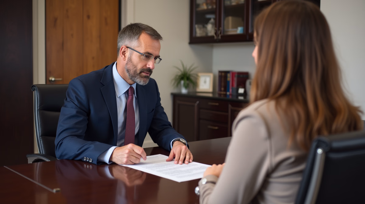 The legal counsel at Escondido Probate Law serving Riverside County estate matters meets with beneficiaries in our Southern California office to execute necessary paperwork discussing Protection from Beneficiary Lawsuits
