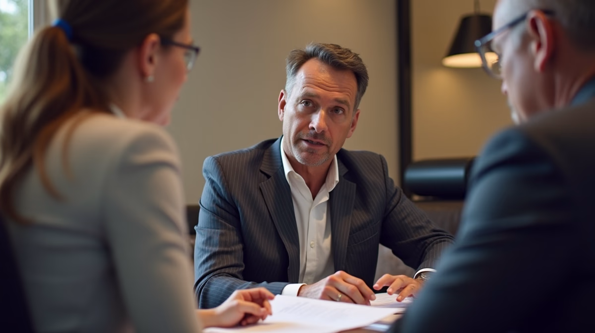 The legal counsel at Escondido Probate Law serving Riverside County estate matters meets with beneficiaries in our Southern California office to execute necessary paperwork discussing Protection from Grantor Bankruptcy