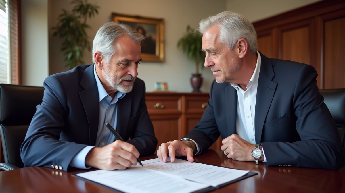 The dedicated legal team at Escondido Probate Law serving Riverside probate matters is pictured conferring with heirs to navigate the probate process to execute vital documents discussing Recording Phone Calls with Creditors