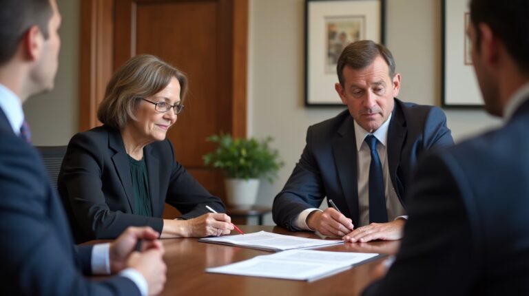 The experienced legal team at Escondido Probate Law serving Riverside County wills matters meets with executors in the Southern California office to execute vital petitions discussing Removing a Beneficiary from My Will