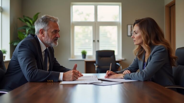 The dedicated legal team at Escondido Probate Law serving Riverside probate matters is pictured conferring with heirs to navigate the probate process to execute vital documents discussing Republish if the Petitioner Changes