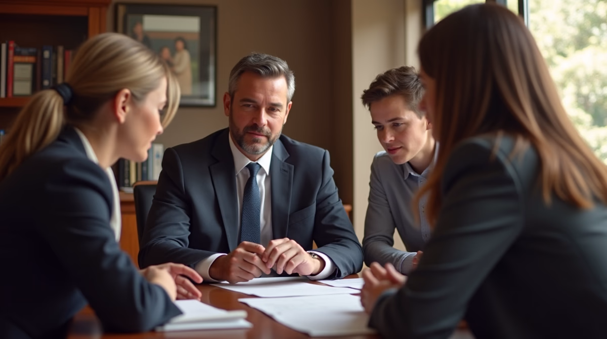 The experienced legal team at Escondido Probate Law serving Riverside County wills matters meets with executors in the Southern California office to execute vital petitions discussing Revoking a Prior Will with a Codicil