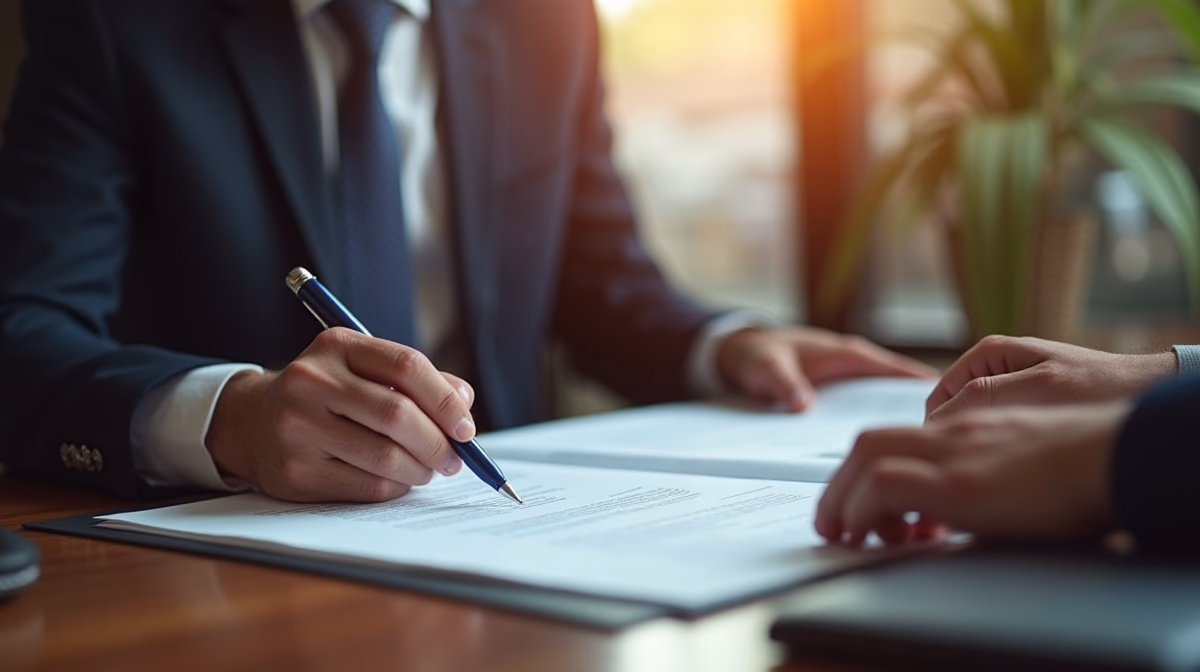The dedicated legal team at Escondido Probate Law serving Riverside probate matters is pictured conferring with heirs to navigate the probate process to execute vital documents discussing Right to Know Trust Asset Values