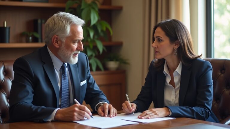 The dedicated legal team at Escondido Probate Law serving Riverside probate matters is pictured conferring with heirs to navigate the probate process to execute vital documents discussing Right to Know the Value of All Assets