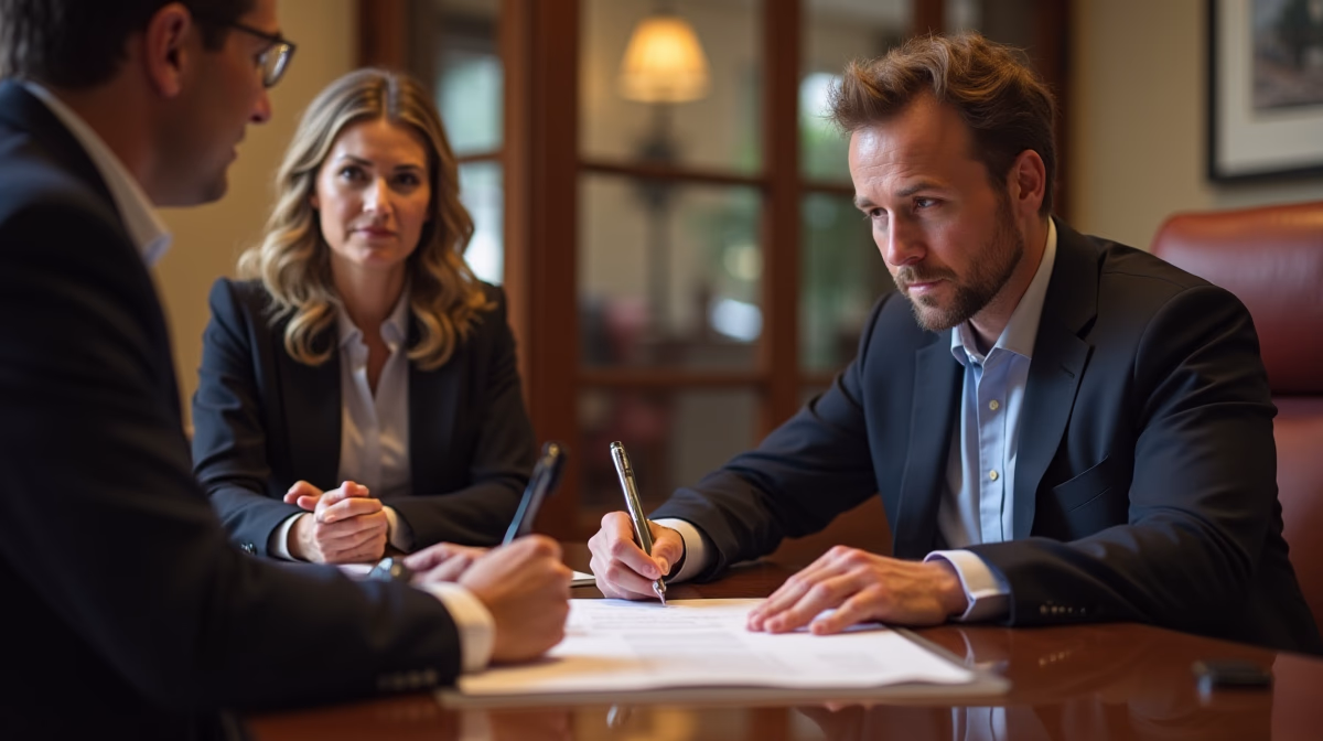 The experienced legal team at Escondido Probate Law serving Riverside County wills matters meets with executors in the Southern California office to execute vital petitions discussing Right to See the Entire Will