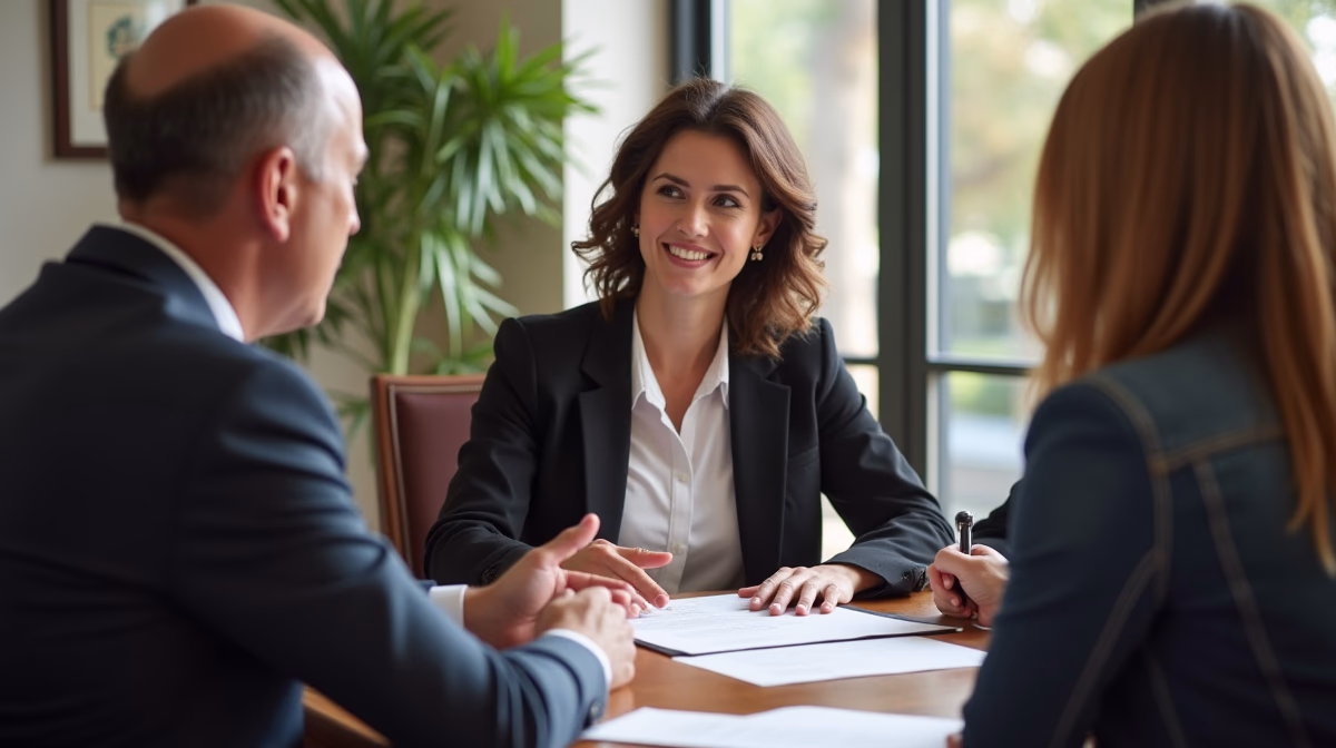 The dedicated legal team at Escondido Probate Law serving Riverside probate matters is pictured conferring with heirs to navigate the probate process to execute vital documents discussing Rights Under Probate Code 16060