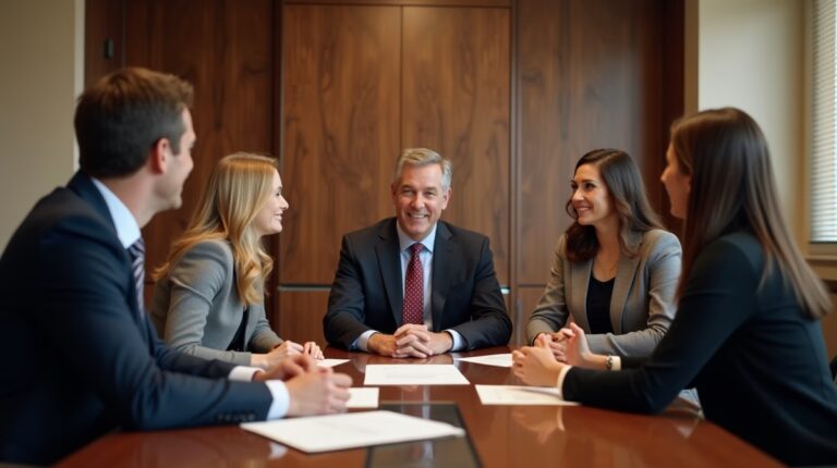 The legal counsel at Escondido Probate Law serving Riverside County estate matters meets with beneficiaries in our Southern California office to execute necessary paperwork discussing Selling Assets Within the Trust