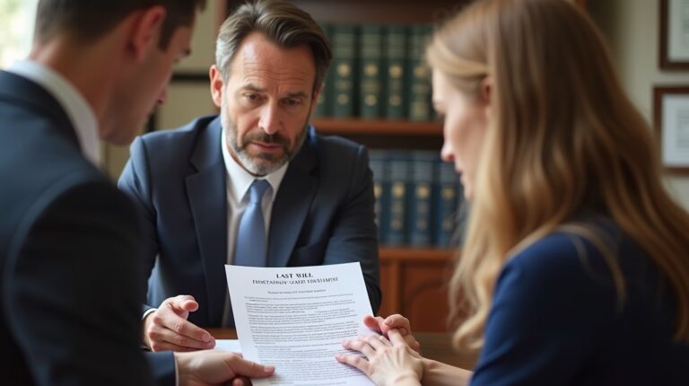 The dedicated legal team at Escondido Probate Law serving Riverside probate matters is pictured conferring with heirs to navigate the probate process to execute vital documents discussing Serve Notice Personally or by Mail