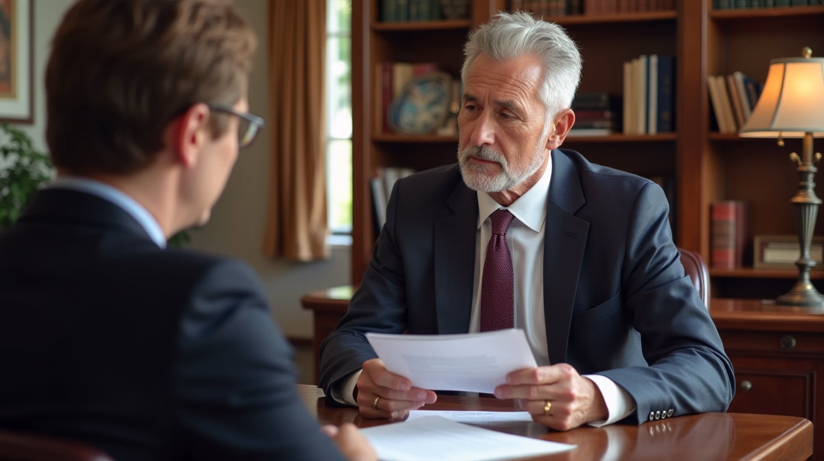 The dedicated legal team at Escondido Probate Law serving Riverside probate matters is pictured conferring with heirs to navigate the probate process to execute vital documents discussing Serving Notice to Incapacitated Persons