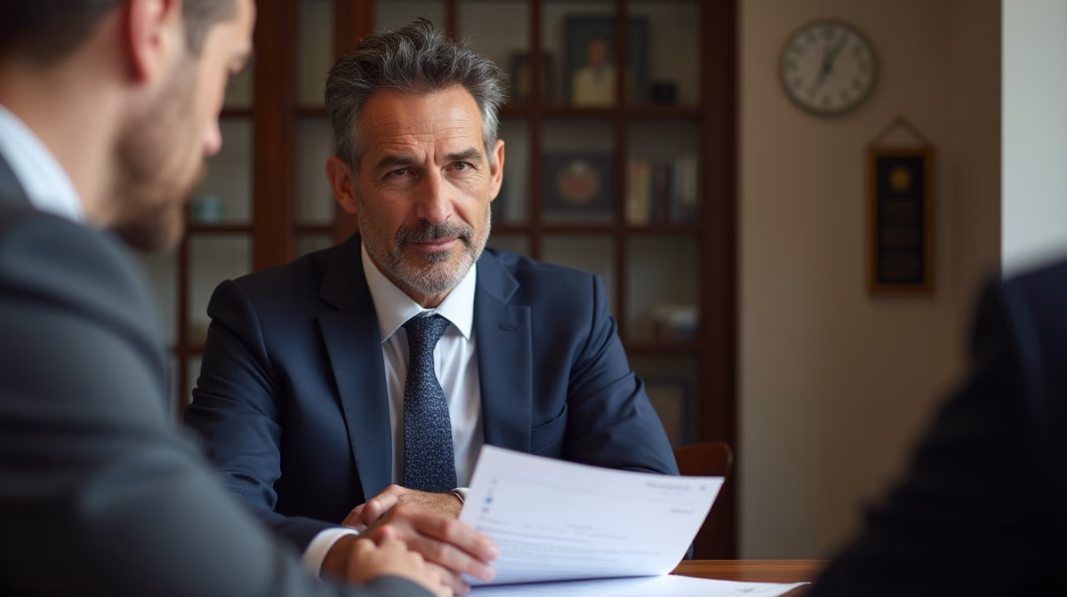 The dedicated legal team at Escondido Probate Law serving Riverside probate matters is pictured conferring with heirs to navigate the probate process to execute vital documents discussing Simplified Probate for Surviving Spouses