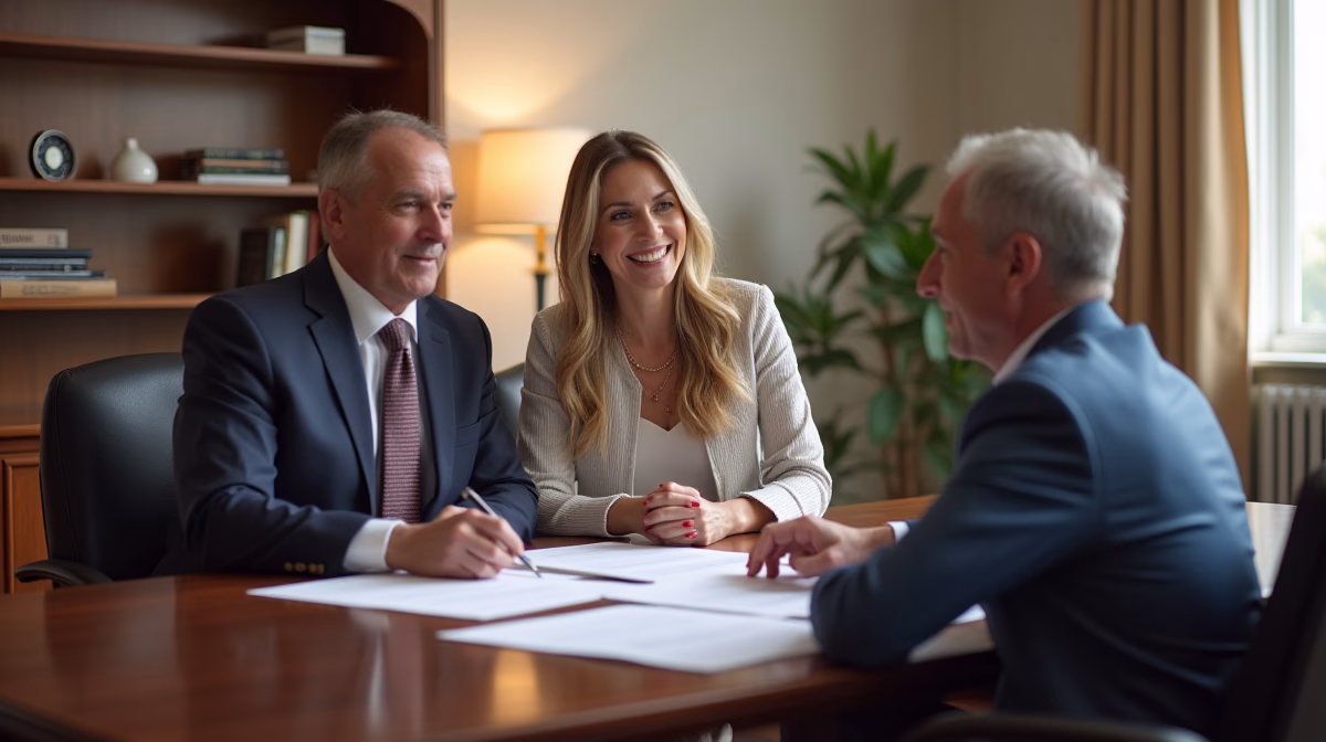 The experienced legal team at Escondido Probate Law serving Riverside County wills matters meets with executors in the Southern California office to execute vital petitions discussing Stopping an ExSpouse from Inheriting
