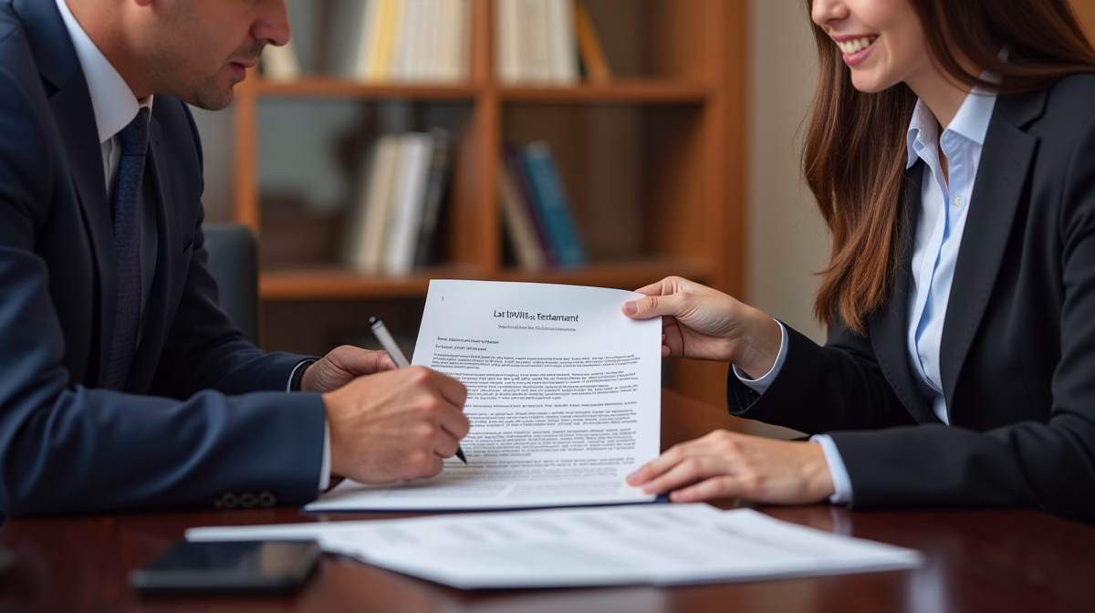 The dedicated legal team at Escondido Probate Law serving Riverside probate matters is pictured conferring with heirs to navigate the probate process to execute vital documents discussing Submitting a Letter to the Probate Court