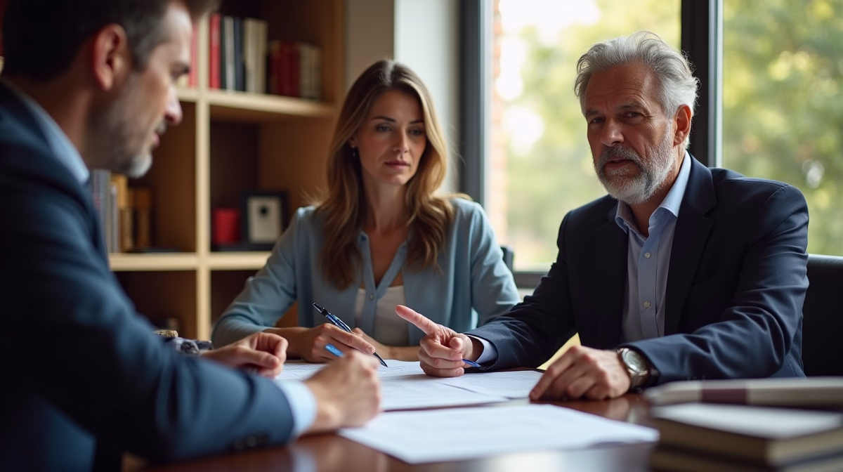 The dedicated legal team at Escondido Probate Law serving Riverside probate matters is pictured conferring with heirs to navigate the probate process to execute vital documents discussing Subpoenaing Medical Records for Contests