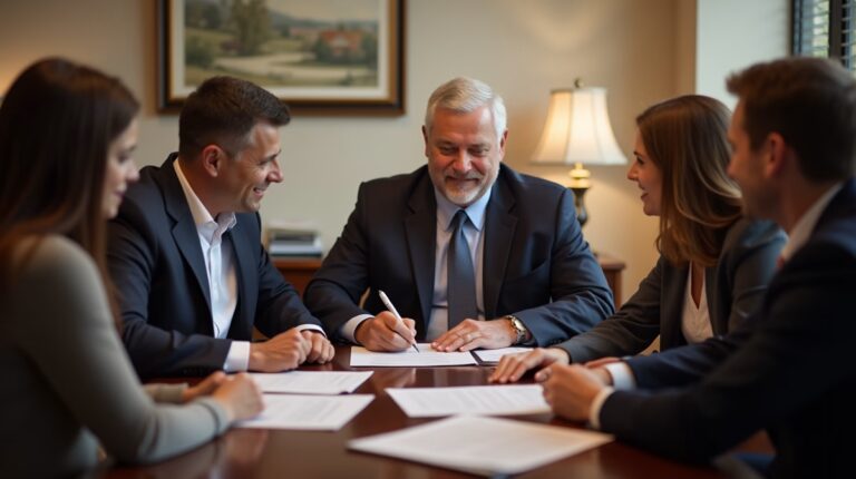 The legal counsel at Escondido Probate Law serving Riverside County estate matters meets with beneficiaries in our Southern California office to execute necessary paperwork discussing Tax Consequences of Refusing a Distribution