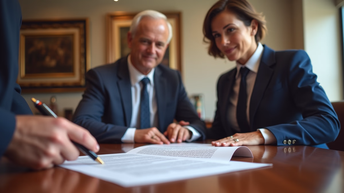 The legal counsel at Escondido Probate Law serving Riverside County estate matters meets with beneficiaries in our Southern California office to execute necessary paperwork discussing Terminating a Trust Early Due to Low Value