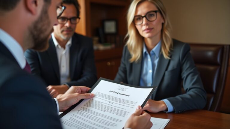 The dedicated legal team at Escondido Probate Law serving Riverside probate matters is pictured conferring with heirs to navigate the probate process to execute vital documents discussing The OneYear Statute of Limitations