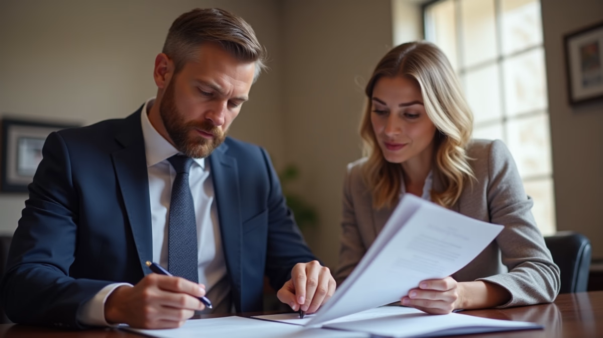 The dedicated legal team at Escondido Probate Law serving Riverside probate matters is pictured conferring with heirs to navigate the probate process to execute vital documents discussing Tracking California Property Tax Deadlines