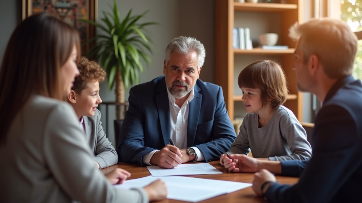 The dedicated legal team at Escondido Probate Law serving Riverside probate matters is pictured conferring with heirs to navigate the probate process to execute vital documents discussing Tracking Tax Refunds Due to the Estate