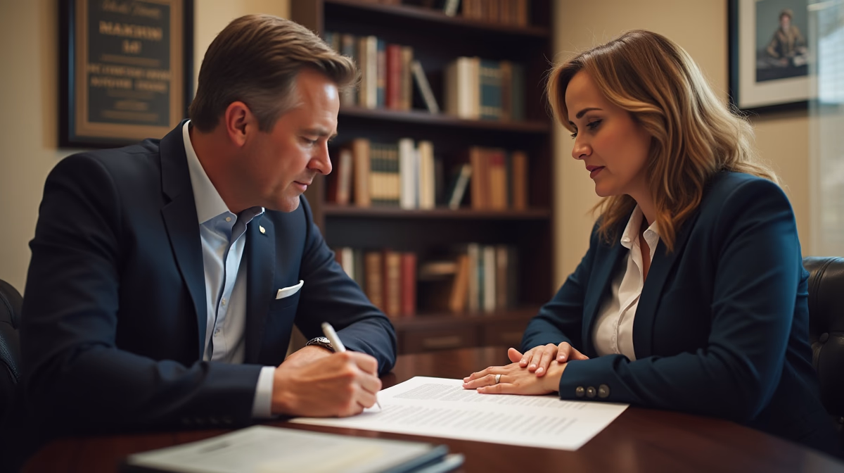 The legal counsel at Escondido Probate Law serving Riverside County estate matters meets with beneficiaries in our Southern California office to execute necessary paperwork discussing Transferring Assets to a Domestic Partner