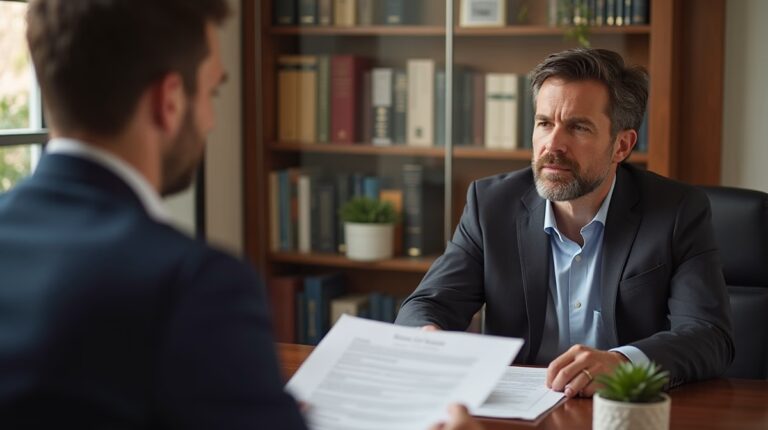 The experienced legal team at Escondido Probate Law serving Riverside County wills matters meets with executors in the Southern California office to execute vital petitions discussing Transferring a House Without Full Probate
