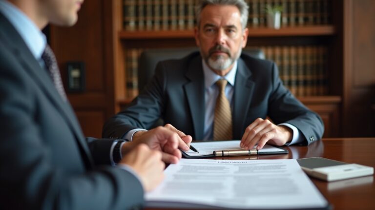 The legal counsel at Escondido Probate Law serving Riverside County estate matters meets with beneficiaries in our Southern California office to execute necessary paperwork discussing Transfers to Escondido Business Partners