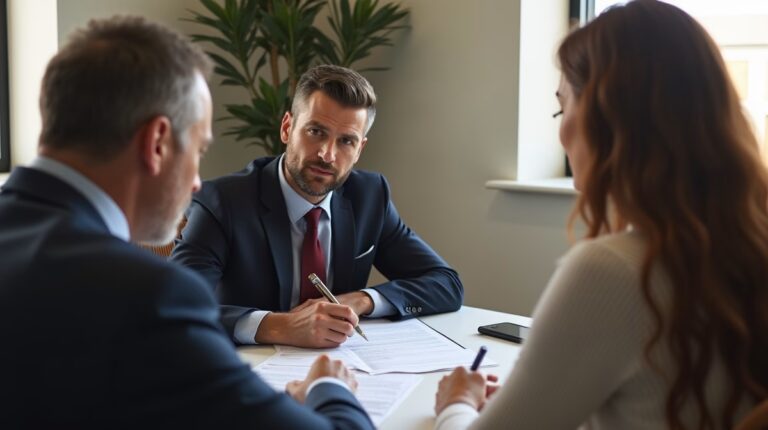The dedicated legal team at Escondido Probate Law serving Riverside probate matters is pictured conferring with heirs to navigate the probate process to execute vital documents discussing Using Heggstad to Avoid Probate