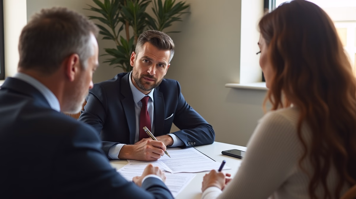 The dedicated legal team at Escondido Probate Law serving Riverside probate matters is pictured conferring with heirs to navigate the probate process to execute vital documents discussing Using Heggstad to Avoid Probate