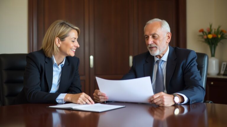 The dedicated legal team at Escondido Probate Law serving Riverside probate matters is pictured conferring with heirs to navigate the probate process to execute vital documents discussing WalkIn Emergency Probate Hearings