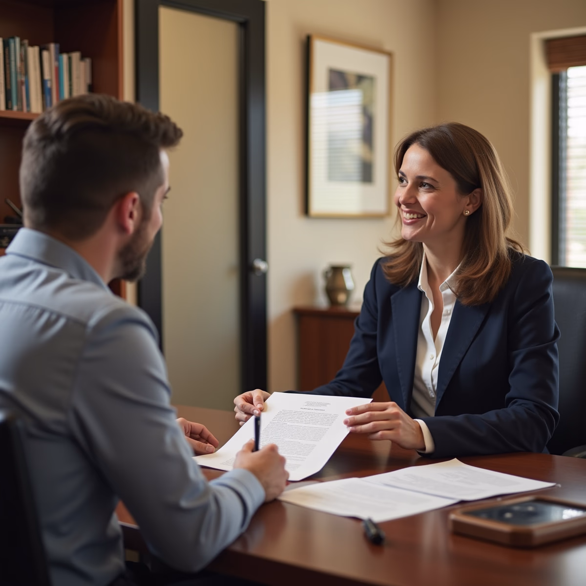 The dedicated legal team at Escondido Probate Law serving Riverside probate matters is pictured conferring with heirs to navigate the probate process to execute vital documents discussing What Are Common Reasons a Will Might Be Invalid