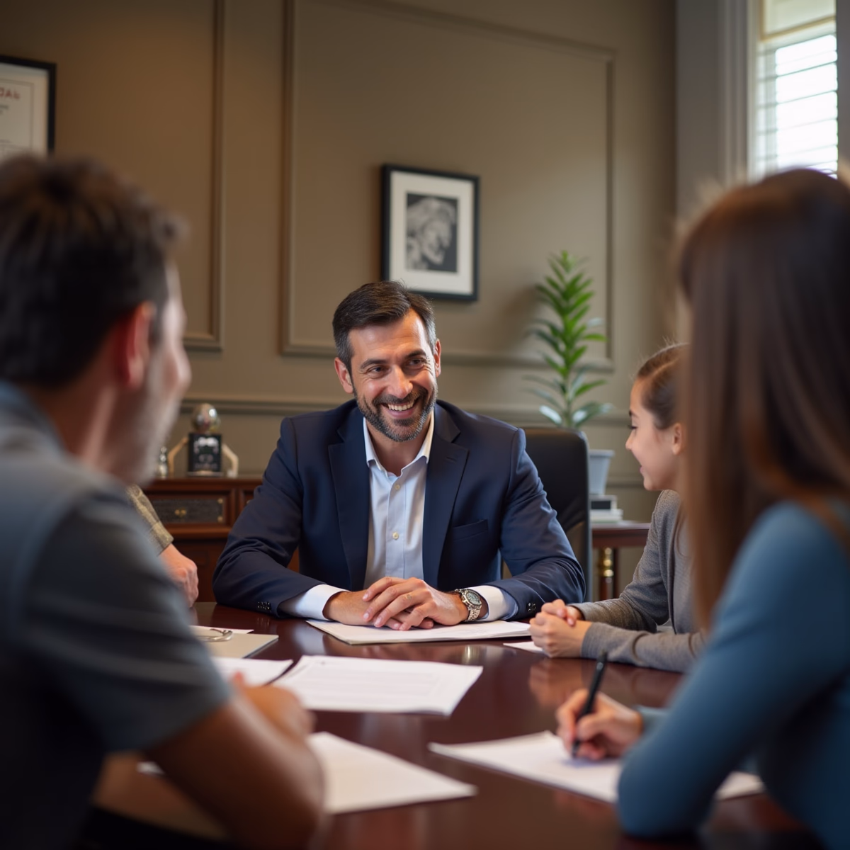 The dedicated legal team at Escondido Probate Law serving Riverside probate matters is pictured conferring with heirs to navigate the probate process to execute vital documents discussing What Assets Are Included in the Small Estate Calculation