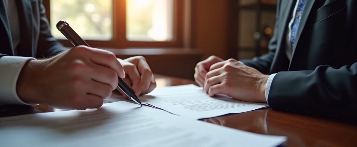 The legal counsel at Escondido Probate Law serving Riverside County estate matters meets with beneficiaries in our Southern California office to execute necessary paperwork discussing What Constitutes Excessive Fees for a Trustee