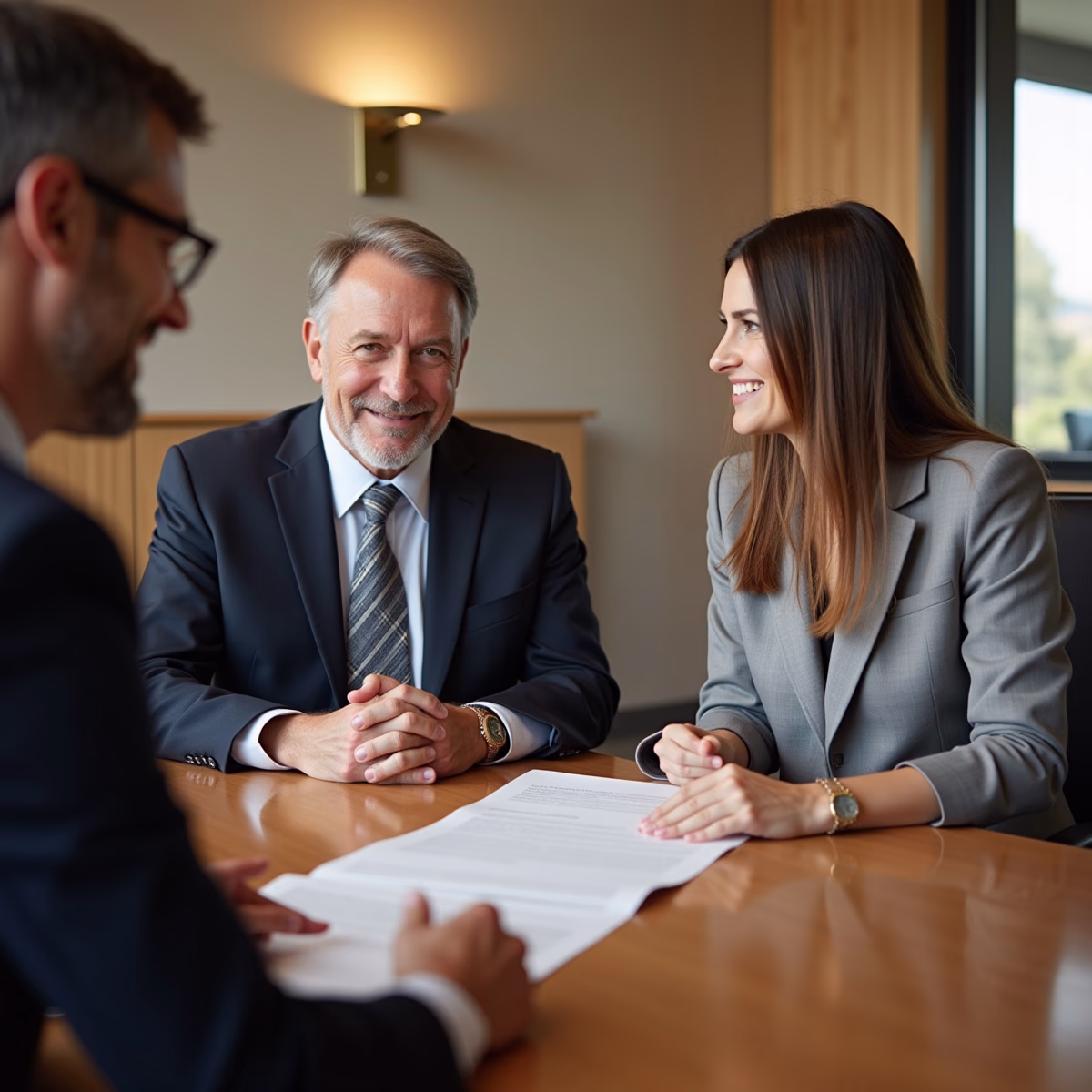 The dedicated legal team at Escondido Probate Law serving Riverside probate matters is pictured conferring with heirs to navigate the probate process to execute vital documents discussing What Determines the Correct California Probate Court
