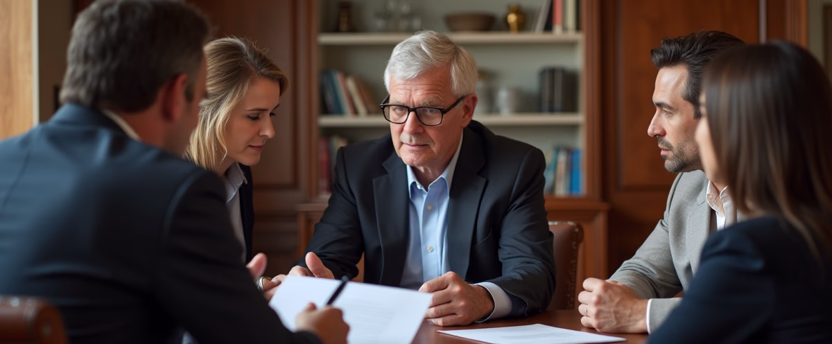 The experienced legal team at Escondido Probate Law serving Riverside County wills matters meets with executors in the Southern California office to execute vital petitions discussing What Does the Annual Guardian Report Require