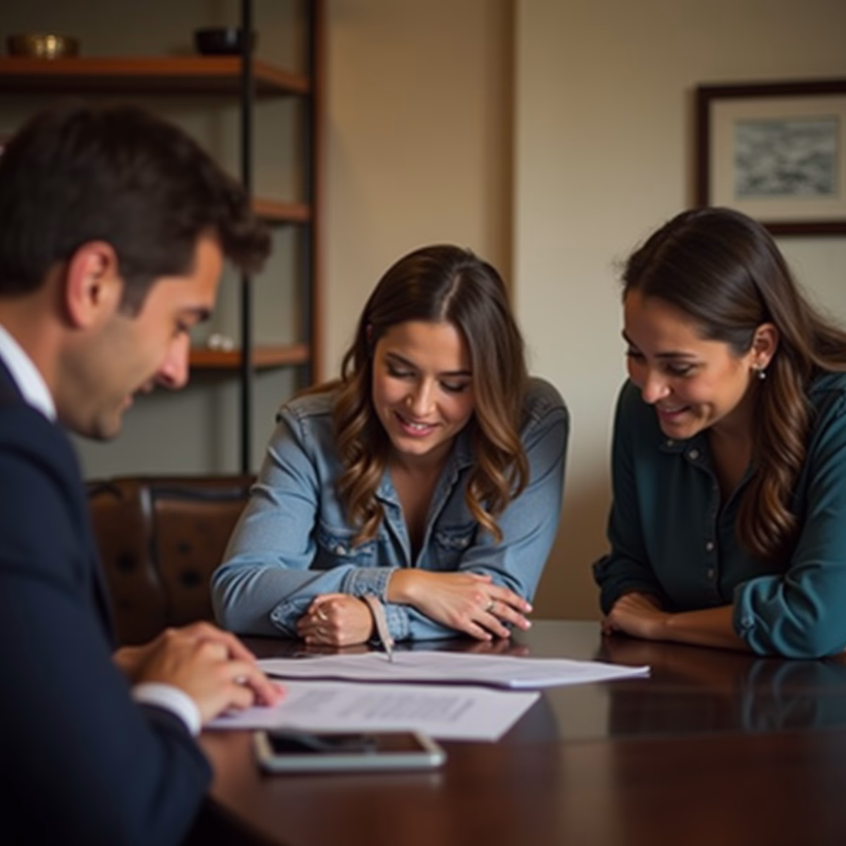 The dedicated legal team at Escondido Probate Law serving Riverside probate matters is pictured conferring with heirs to navigate the probate process to execute vital documents discussing What Exactly Does Section 9202 Require