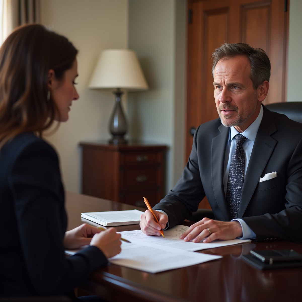 The dedicated legal team at Escondido Probate Law serving Riverside probate matters is pictured conferring with heirs to navigate the probate process to execute vital documents discussing What Exactly Does Under Penalty of Perjury Mean