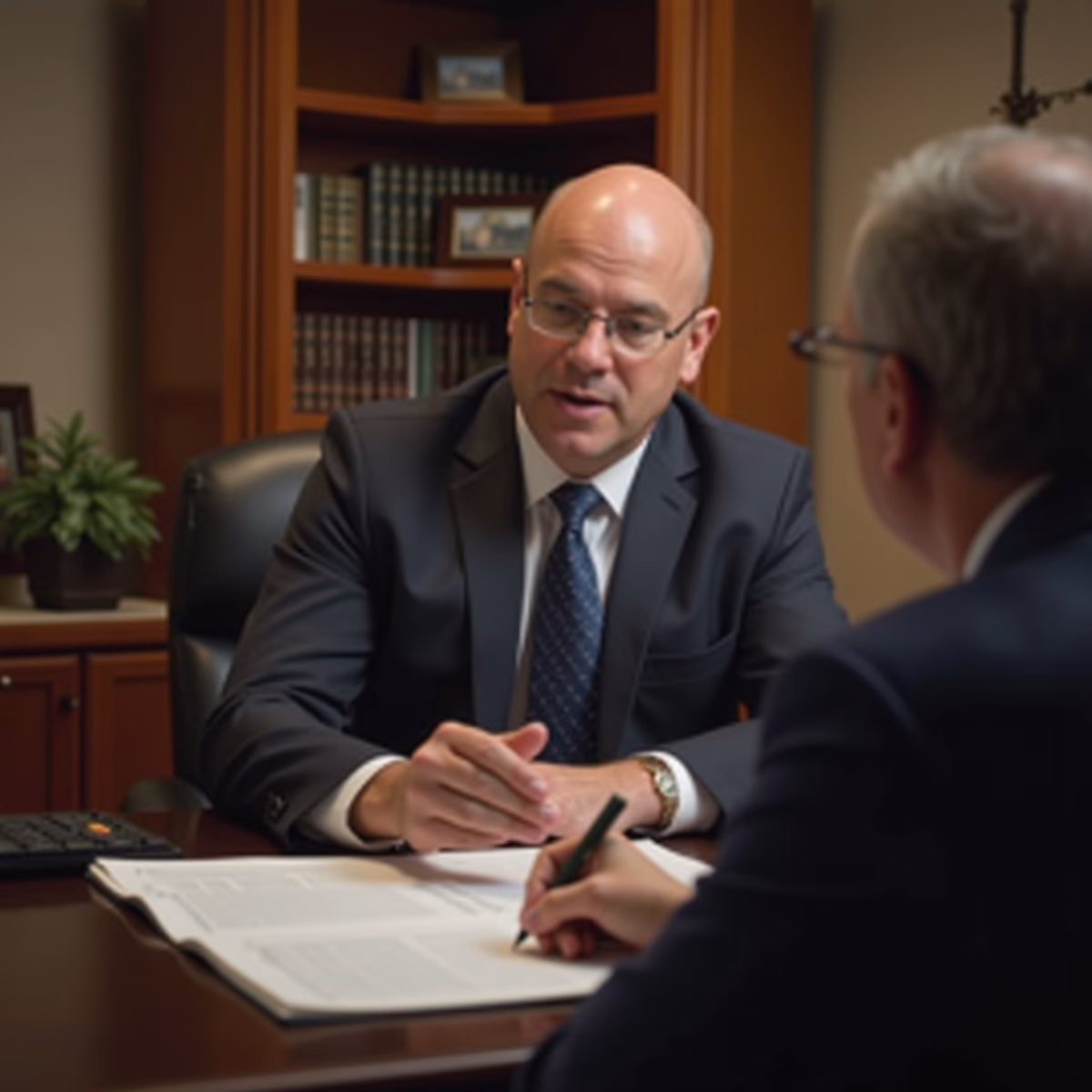 The dedicated legal team at Escondido Probate Law serving Riverside probate matters is pictured conferring with heirs to navigate the probate process to execute vital documents discussing What Exactly Is a Commissioner