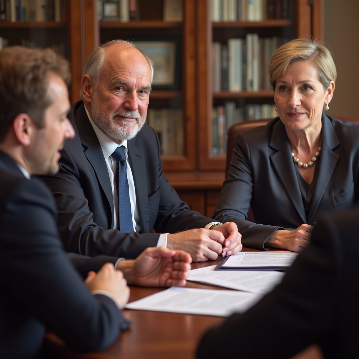 The dedicated legal team at Escondido Probate Law serving Riverside probate matters is pictured conferring with heirs to navigate the probate process to execute vital documents discussing What Exactly Is a Waiver of Account and Report