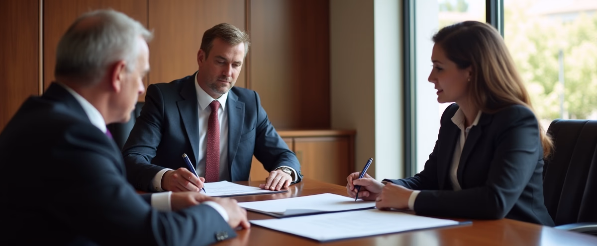 The legal counsel at Escondido Probate Law serving Riverside County estate matters meets with beneficiaries in our Southern California office to execute necessary paperwork discussing What Happens If My Startup Isnt Properly Funded