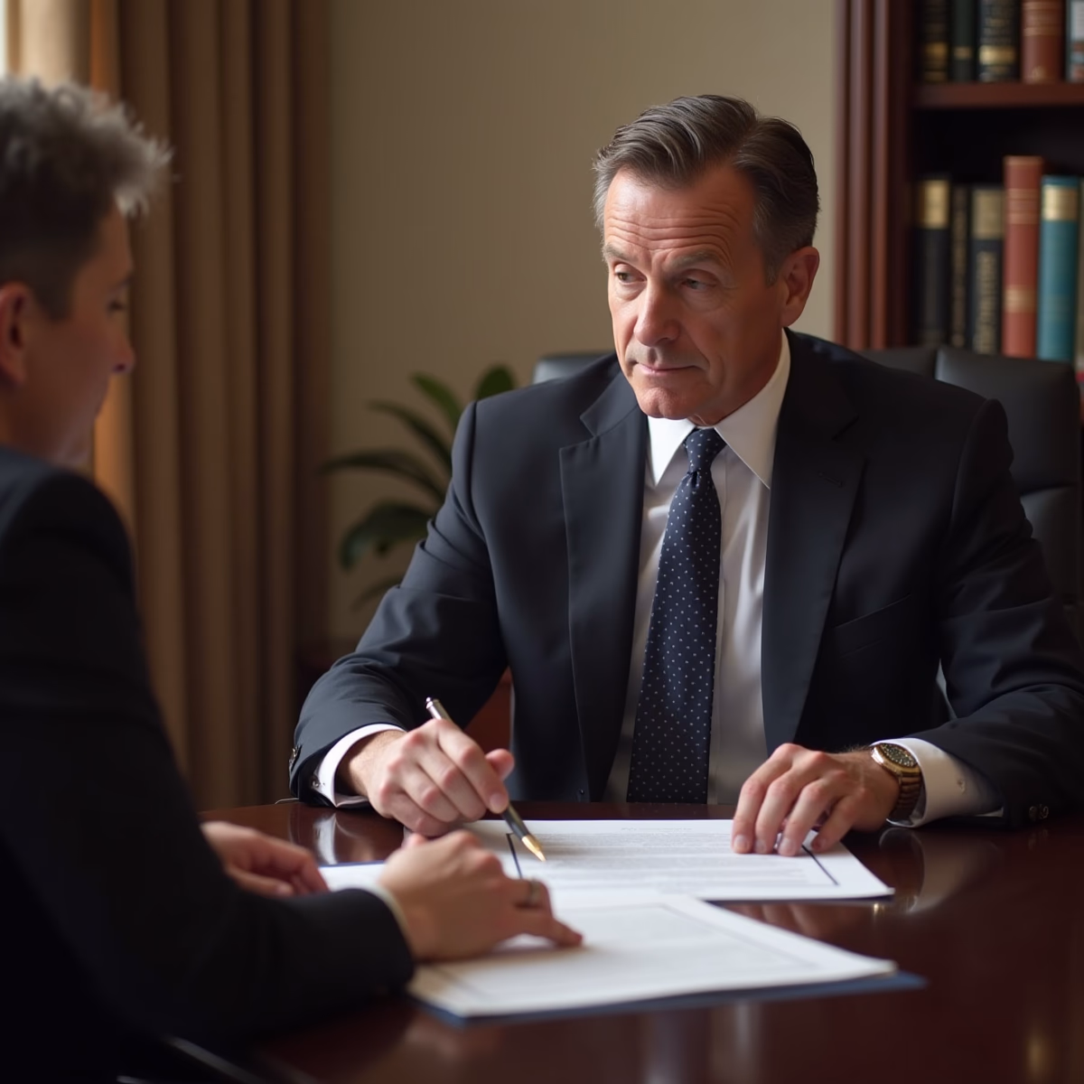 The dedicated legal team at Escondido Probate Law serving Riverside probate matters is pictured conferring with heirs to navigate the probate process to execute vital documents discussing What Happens If You Dont Properly Notify Heirs