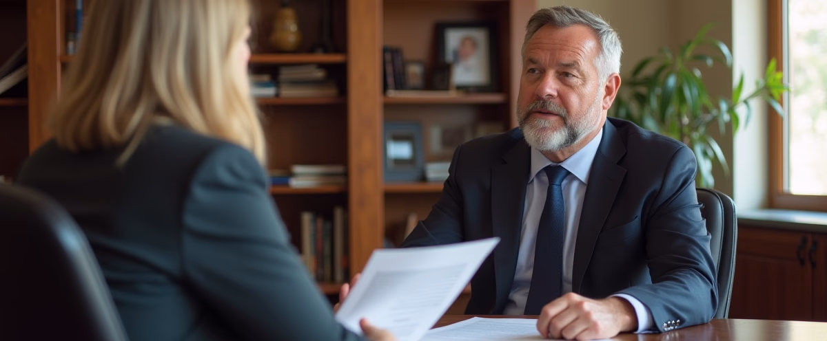 The legal counsel at Escondido Probate Law serving Riverside County estate matters meets with beneficiaries in our Southern California office to execute necessary paperwork discussing What Happens When Environmental Issues Arise in an Estate
