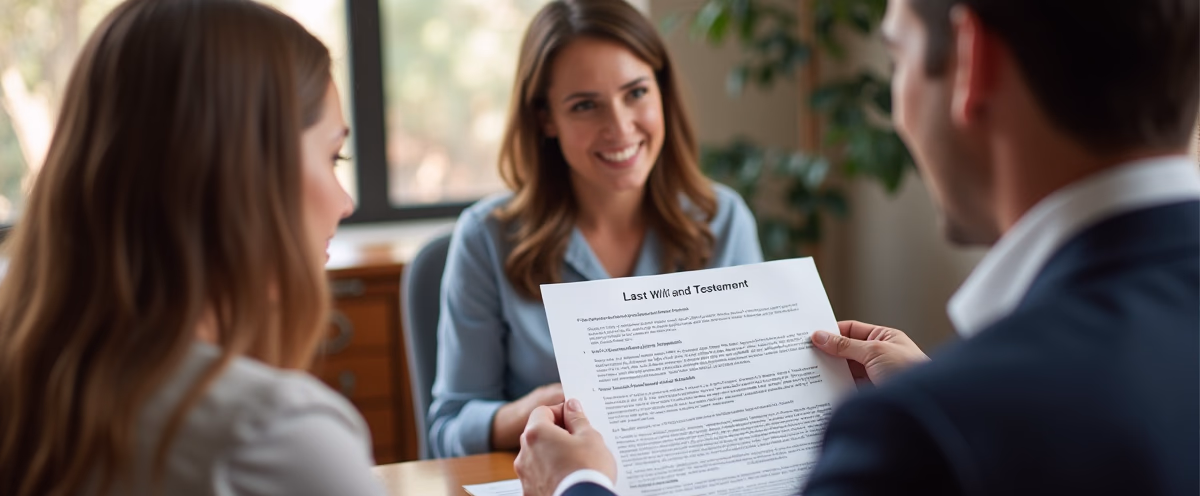 The legal counsel at Escondido Probate Law serving Riverside County estate matters meets with beneficiaries in our Southern California office to execute necessary paperwork discussing What Happens When a Corporate Trustee Resigns