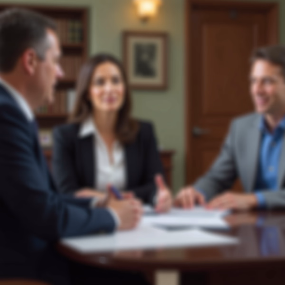 The dedicated legal team at Escondido Probate Law serving Riverside probate matters is pictured conferring with heirs to navigate the probate process to execute vital documents discussing What Happens When a Loved One Dies and Bills Keep Coming