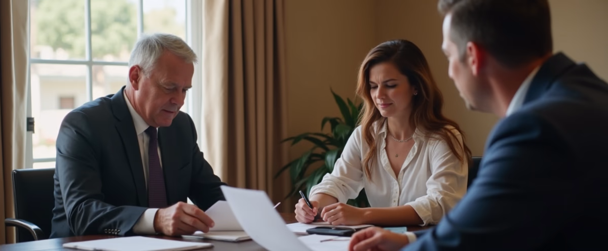 The legal counsel at Escondido Probate Law serving Riverside County estate matters meets with beneficiaries in our Southern California office to execute necessary paperwork discussing What Happens When a Trust Isnt Fully Funded