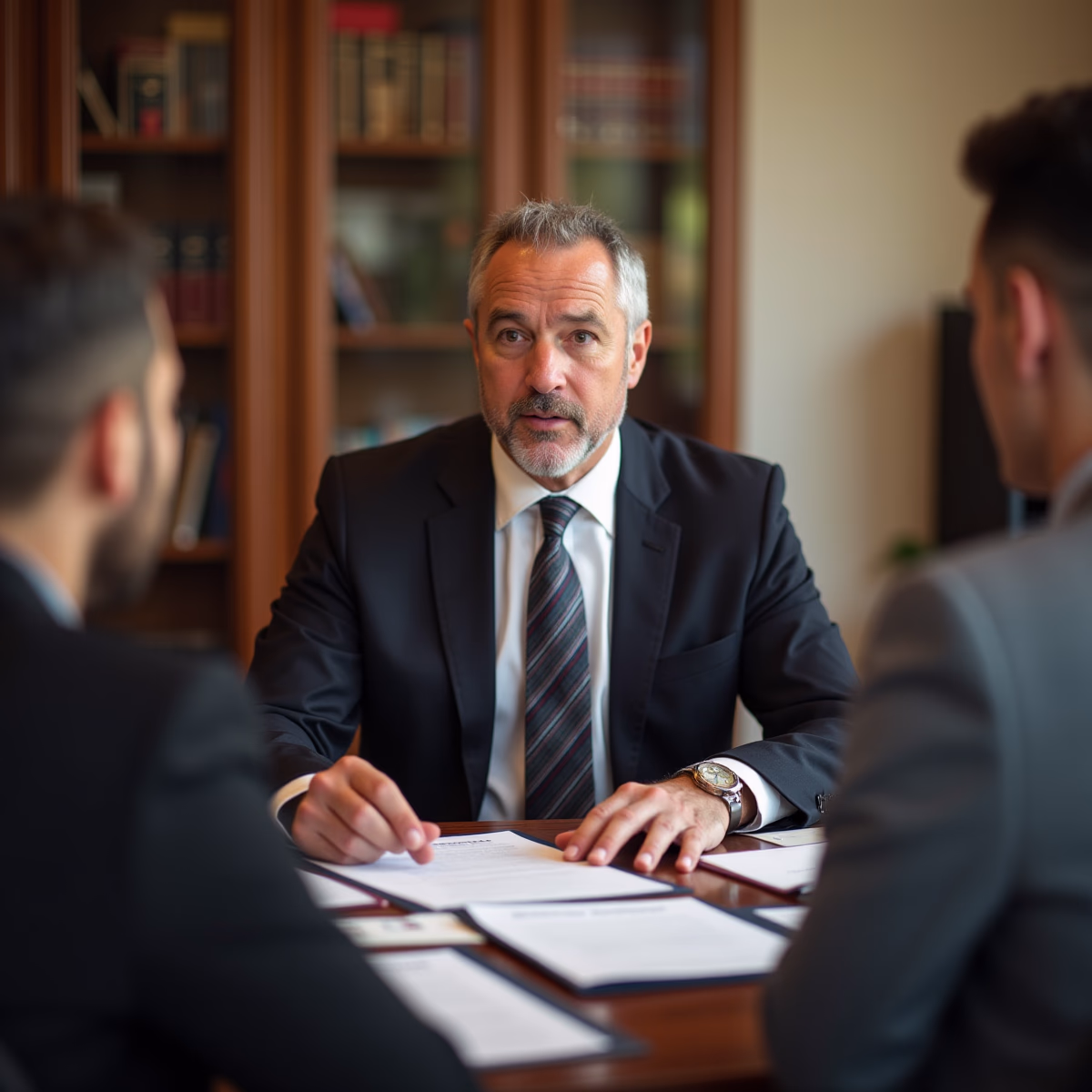 The dedicated legal team at Escondido Probate Law serving Riverside probate matters is pictured conferring with heirs to navigate the probate process to execute vital documents discussing What Happens to Assets When a Domestic Partner Dies Without a Will