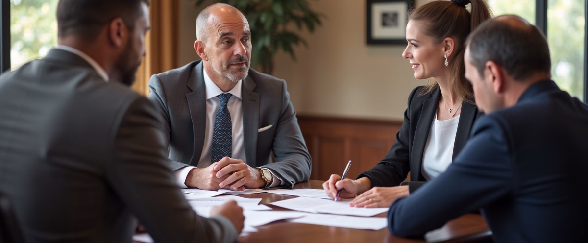 The legal counsel at Escondido Probate Law serving Riverside County estate matters meets with beneficiaries in our Southern California office to execute necessary paperwork discussing What Happens to Foreign Property in a US Trust