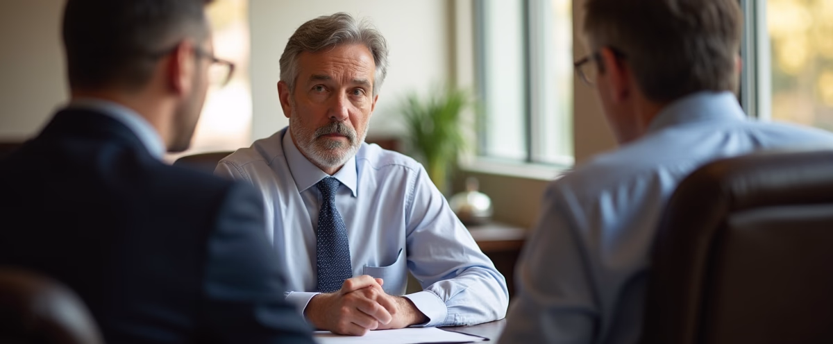 The legal counsel at Escondido Probate Law serving Riverside County estate matters meets with beneficiaries in our Southern California office to execute necessary paperwork discussing What Happens to the Tax Basis of Inherited Property in a Settlement