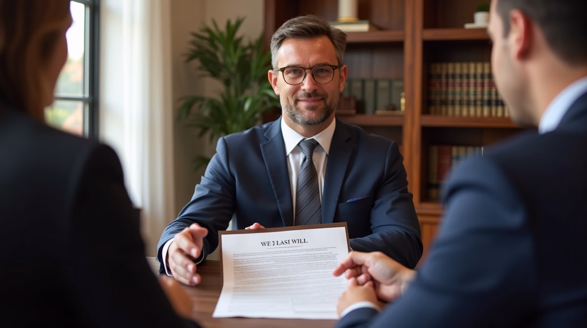 The dedicated legal team at Escondido Probate Law serving Riverside probate matters is pictured conferring with heirs to navigate the probate process to execute vital documents discussing What If I Miss My Probate Court Date