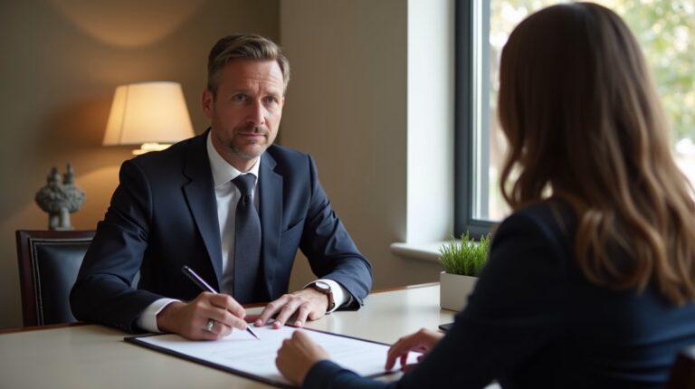 The experienced legal team at Escondido Probate Law serving Riverside County wills matters meets with executors in the Southern California office to execute vital petitions discussing What If a Beneficiary Dies Before Me