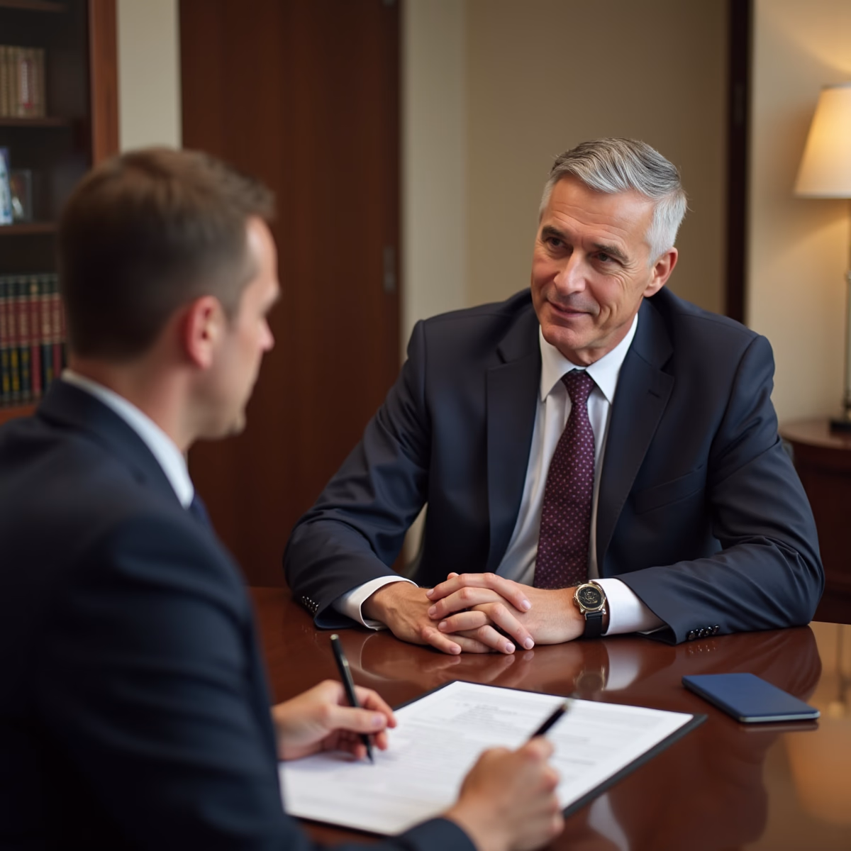 The dedicated legal team at Escondido Probate Law serving Riverside probate matters is pictured conferring with heirs to navigate the probate process to execute vital documents discussing What Information Must a Trustee Provide
